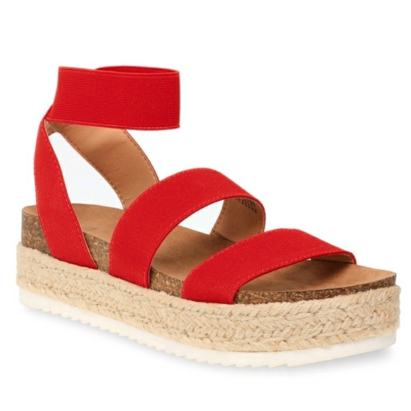 Womens Ladies Platform Lace Up Strappy Flatforms Sandals Summer Wedge Shoes Size | eBay
